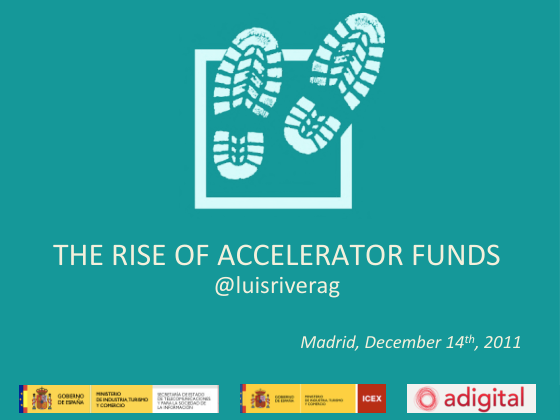 Cover thumbnail for Startupbootcamp - The Rise of Accelerator Funds, December 2011